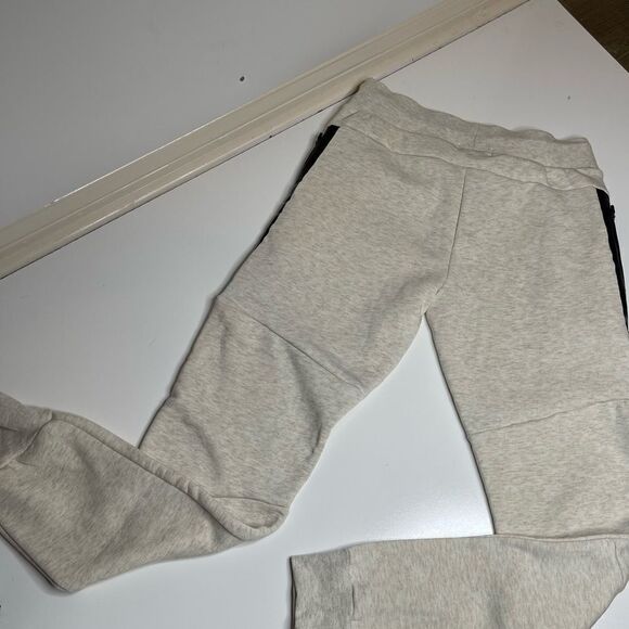 Tamnoon Men Small Heather Gray and Black Joggers - Picture 3 of 5